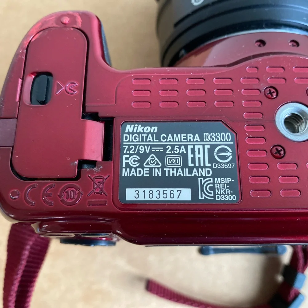 Nikon D3300 Digital Camera with Nikon AF-S 18-55mm f/3.5-5.6GII ED Lens